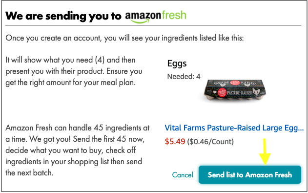 download amazon fresh order